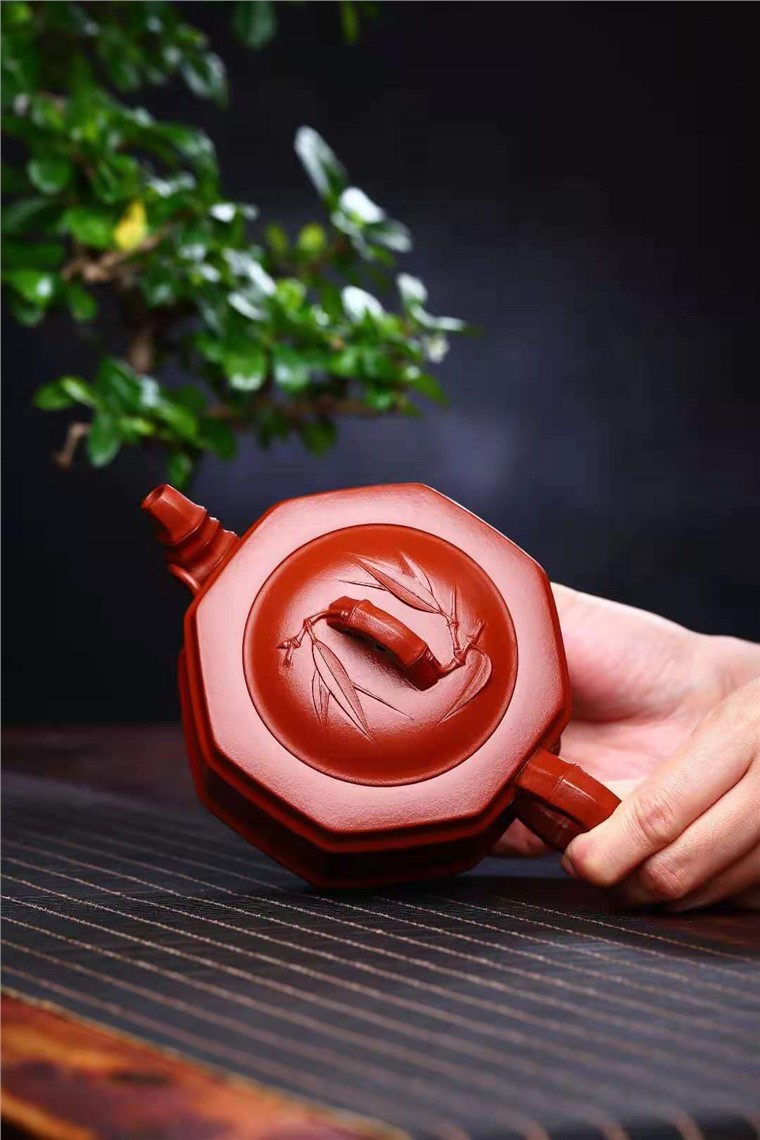 何其仙作品 八方竹段图片