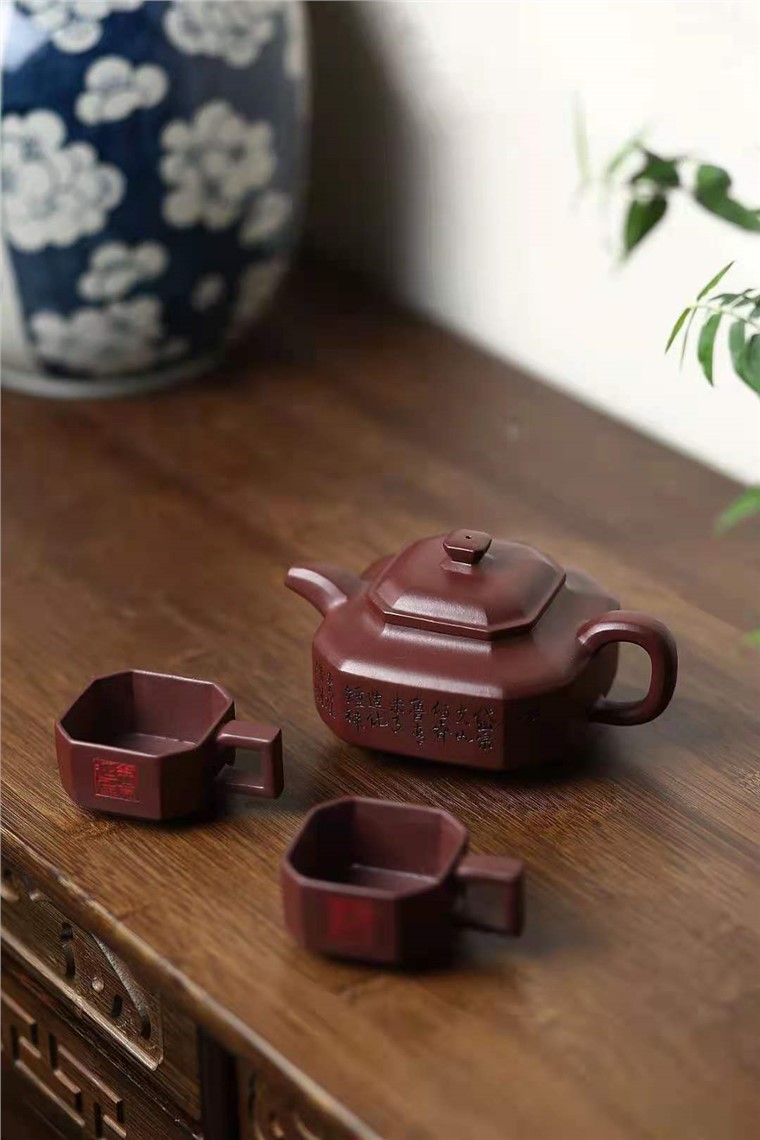 蒋惠娟作品 景舟八方套组图片