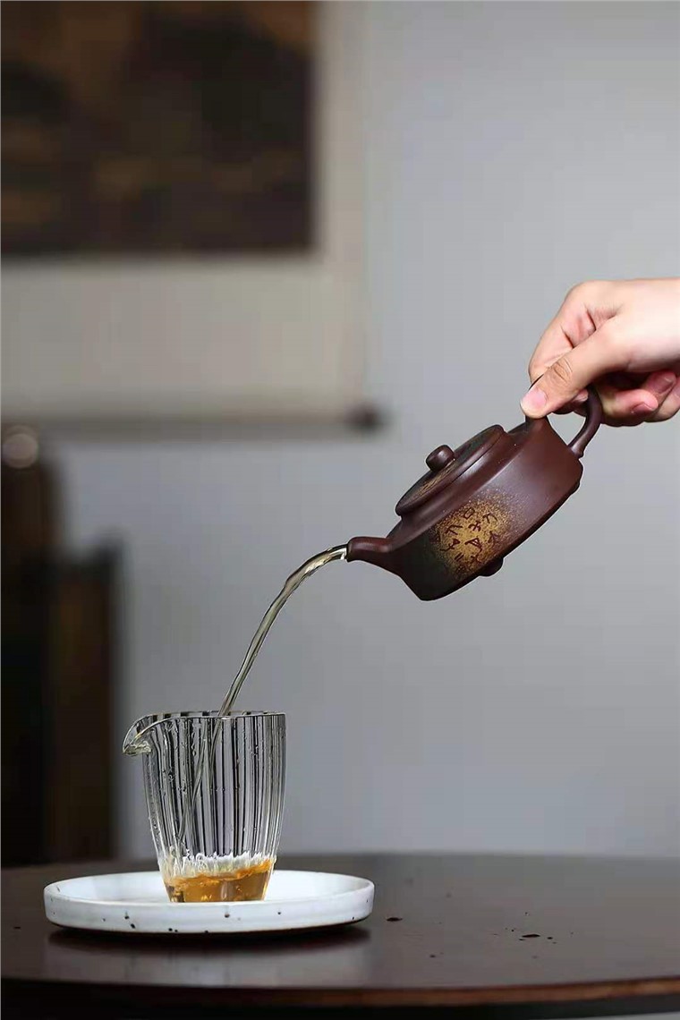 李启山作品 汉纹周盘