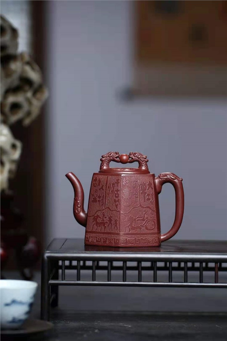 霍菊华作品 双龙戏珠图片