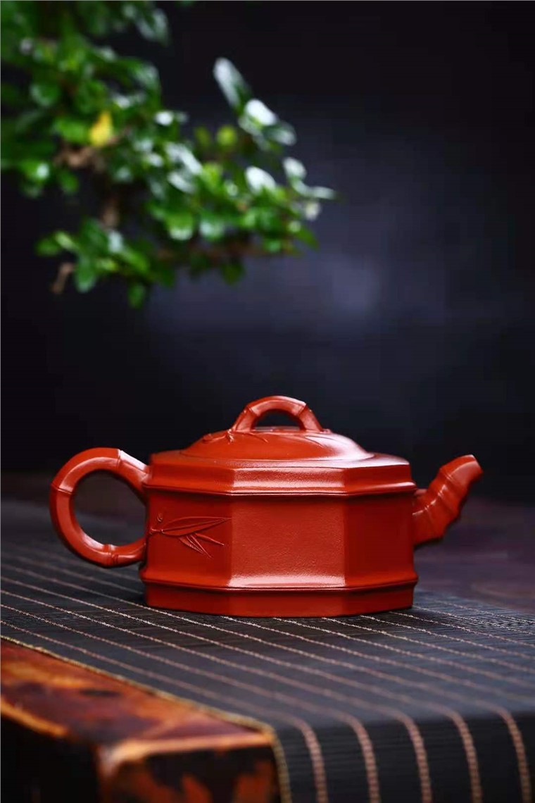 何其仙作品 八方竹段图片
