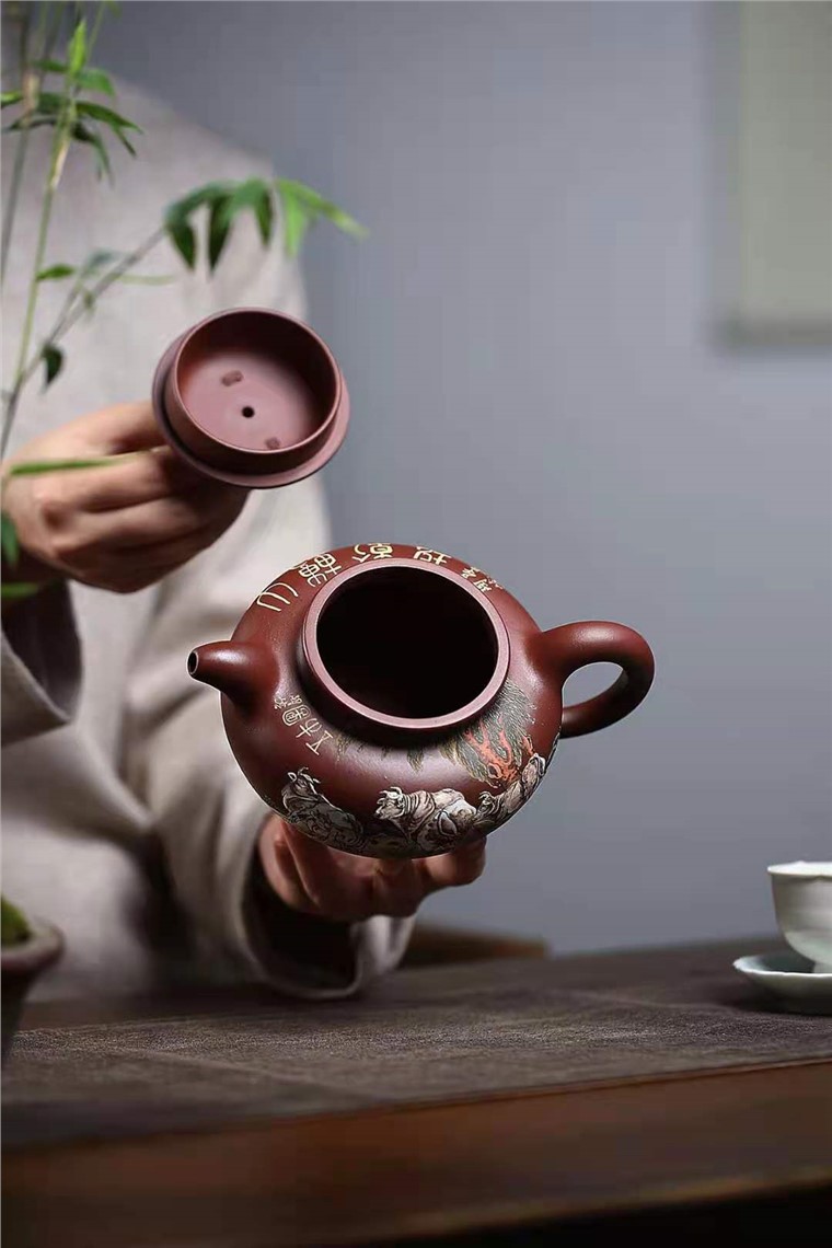蒋惠娟作品 五牛掇只图片
