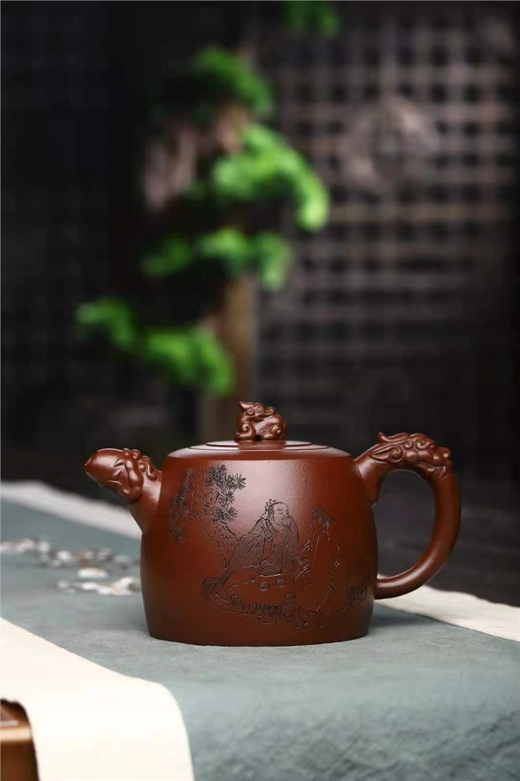 周曙峰作品 双龙井栏图片