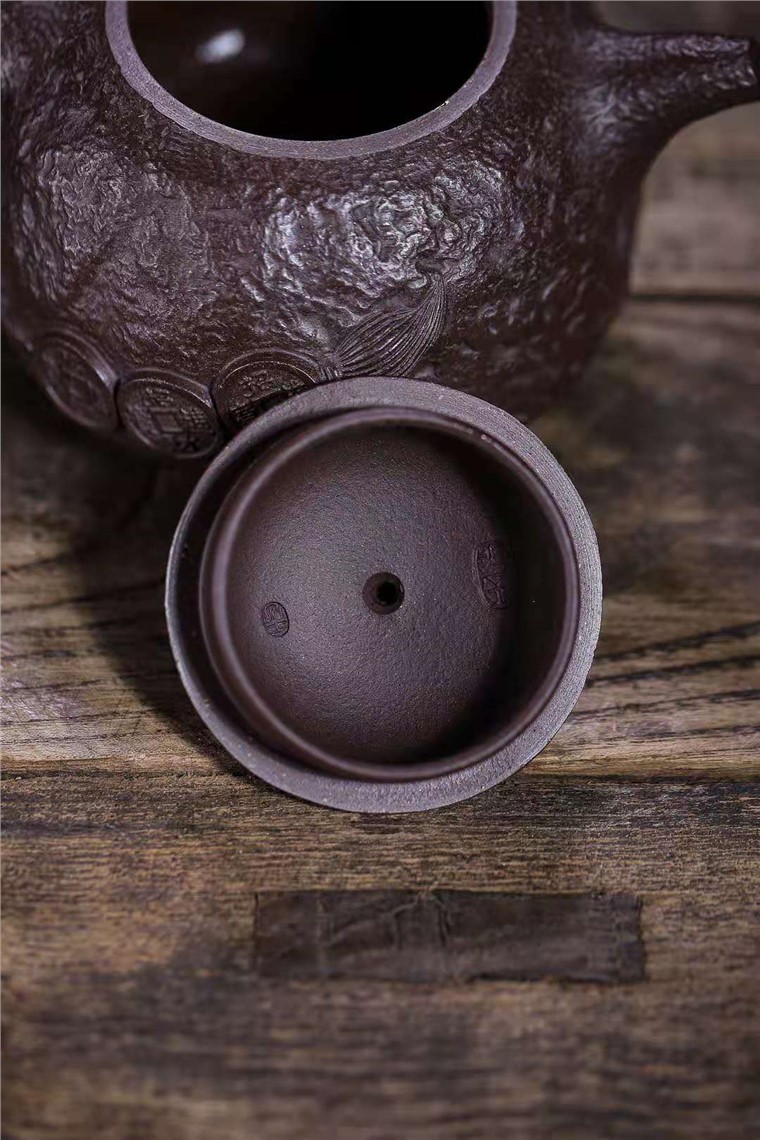 王岳龄作品 金蟾供春图片