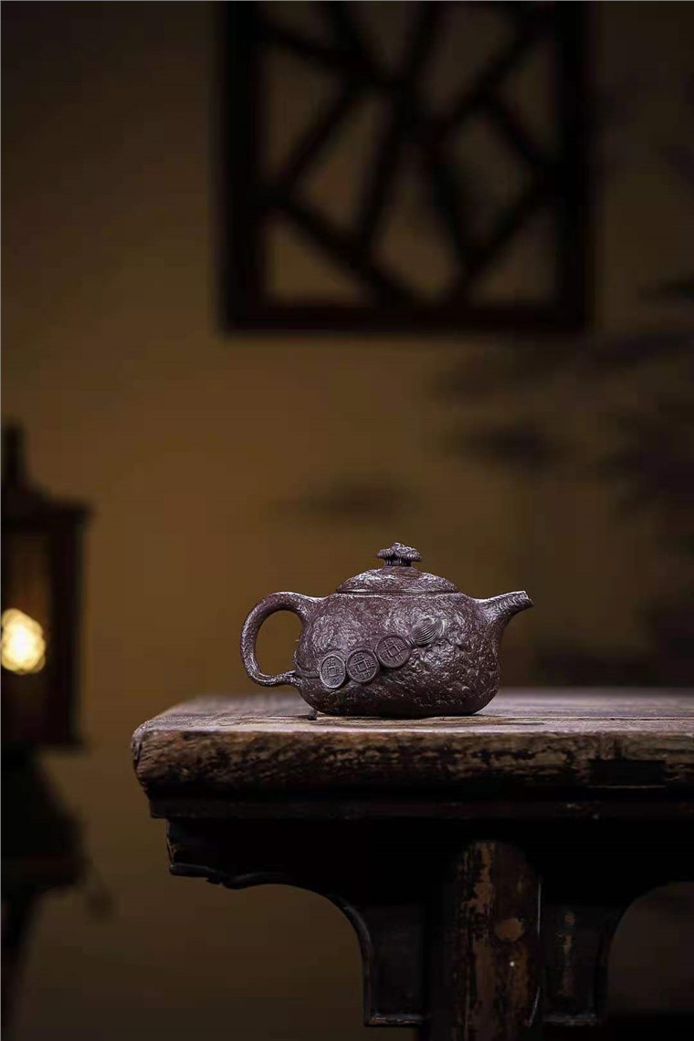 王岳龄作品 金蟾供春图片