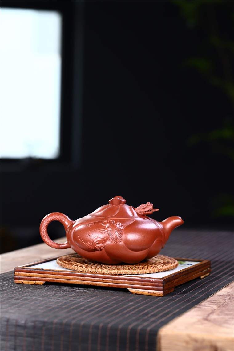 陈忠庆作品 鱼化龙图片