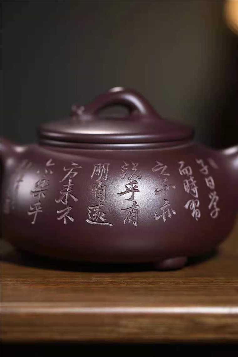 王芳作品 远观壶图片