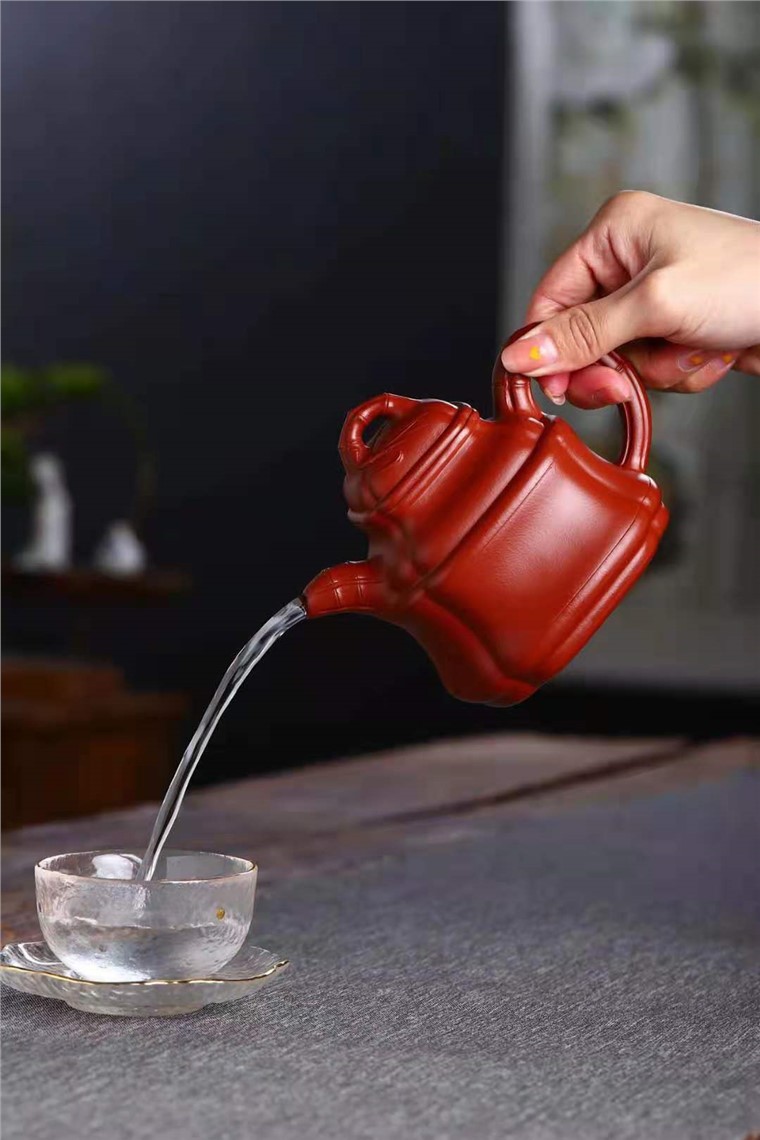 周曙峰作品 四方竹鼎