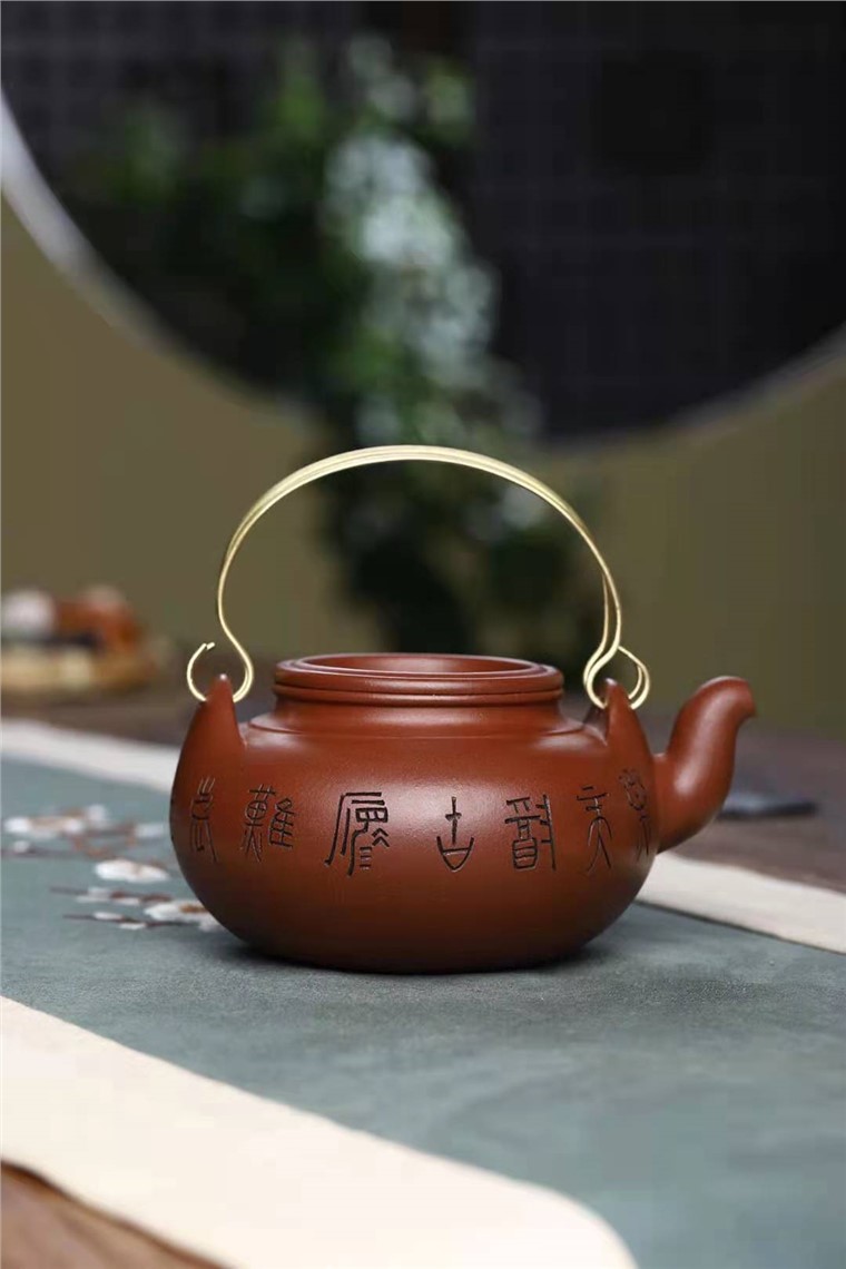 詹弘作品 半月提梁图片