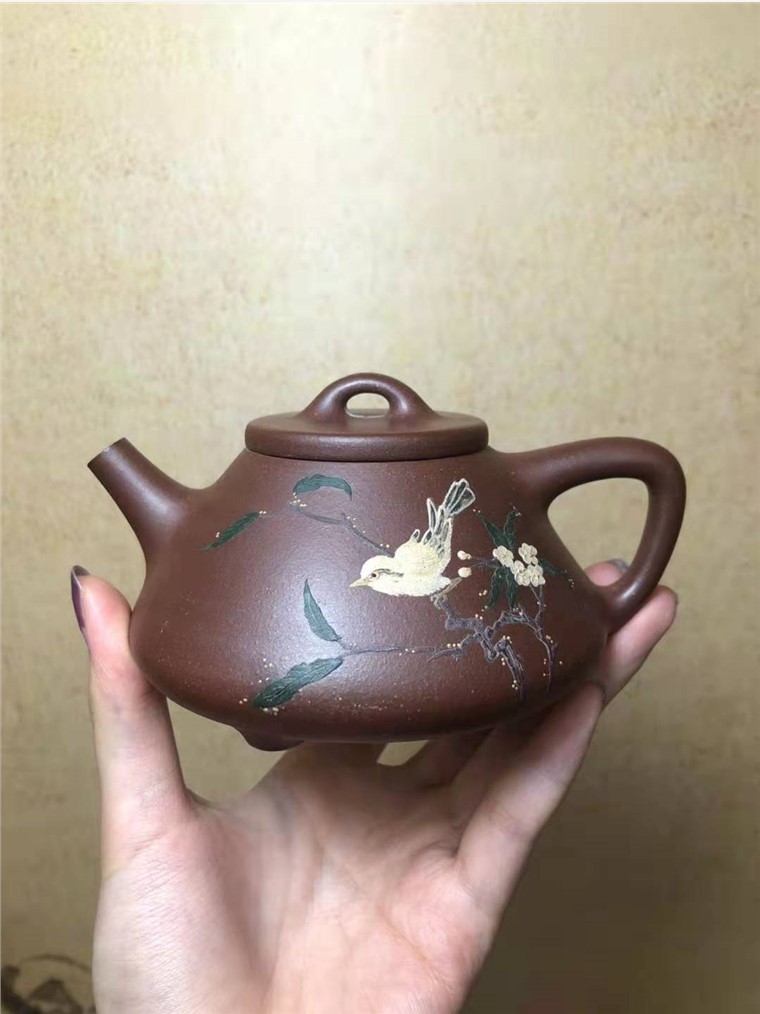 范微琴作品 子冶石瓢图片