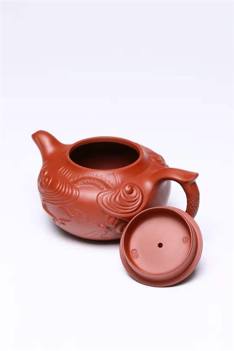 陈富强作品 鱼化龙图片