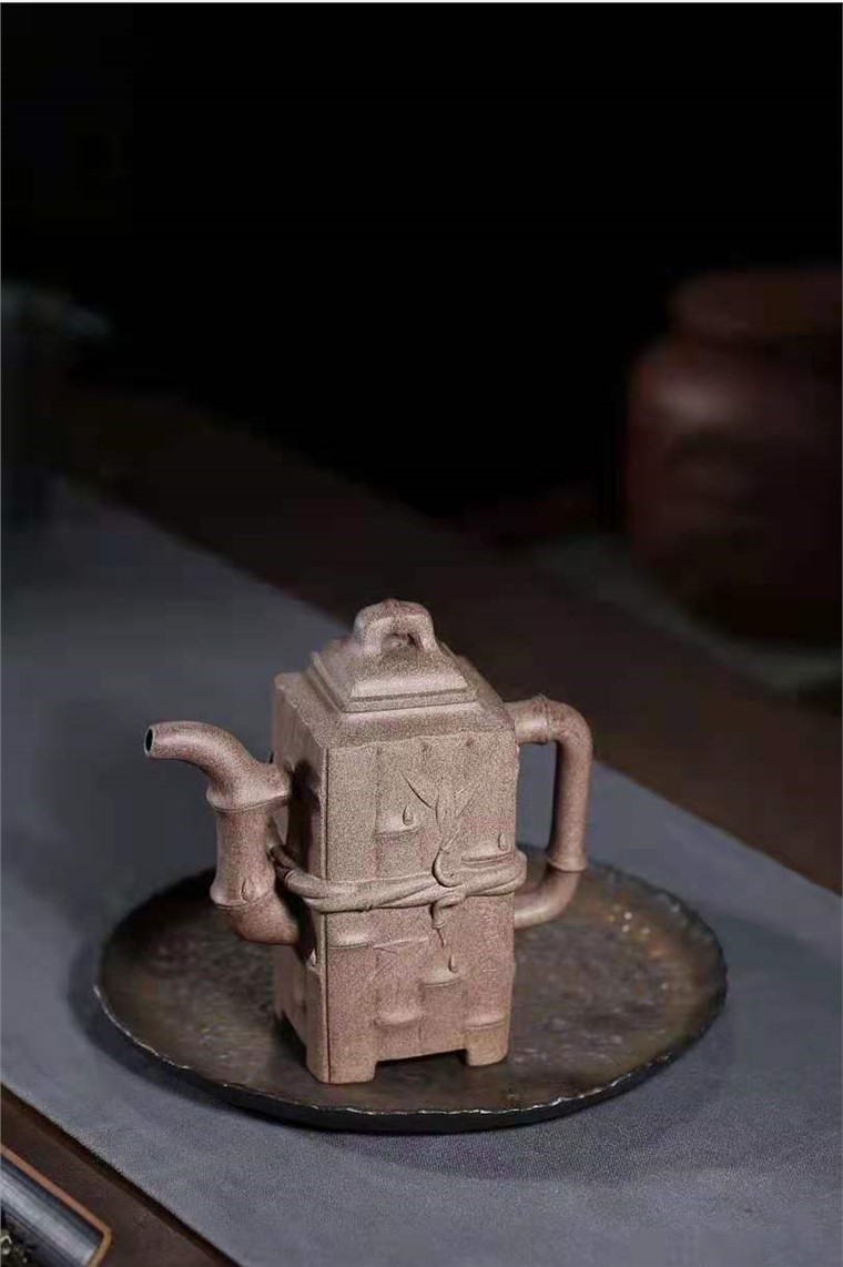 穆明龙作品 高风亮节壶图片