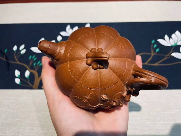 王海东作品 南瓜壶图片