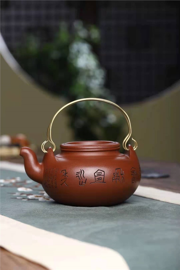 詹弘作品 半月提梁图片