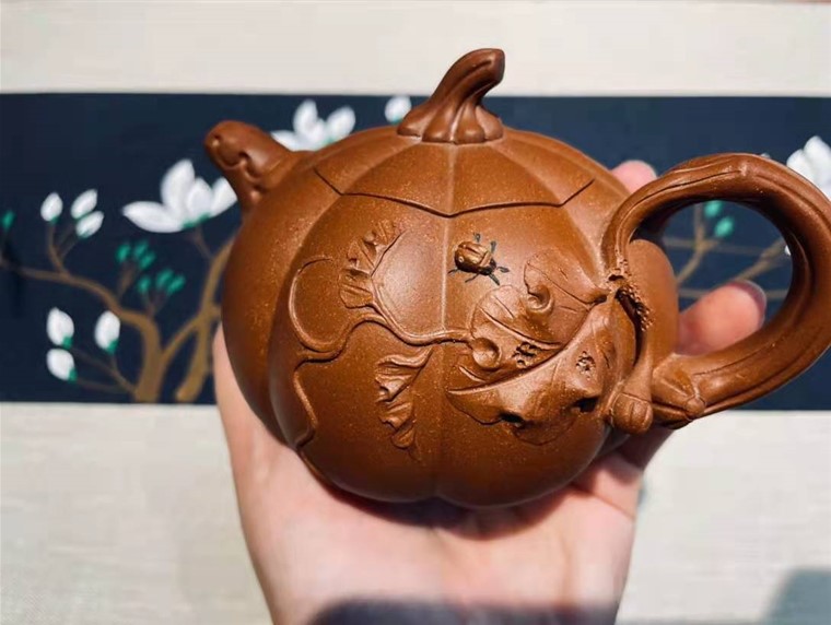 王海东作品 南瓜壶图片