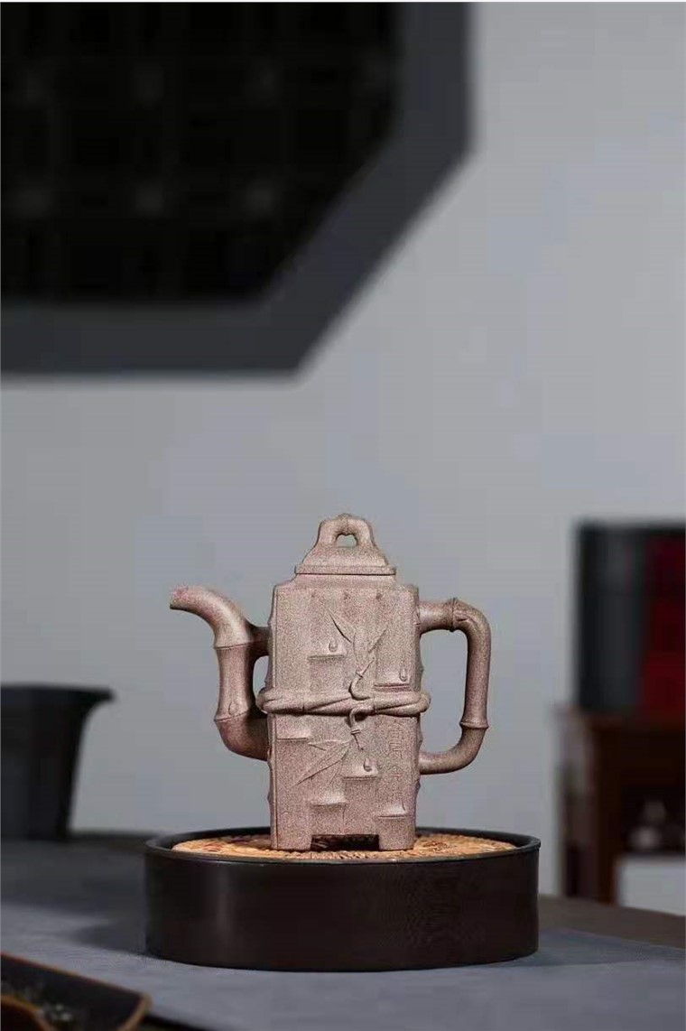 穆明龙作品 高风亮节壶图片