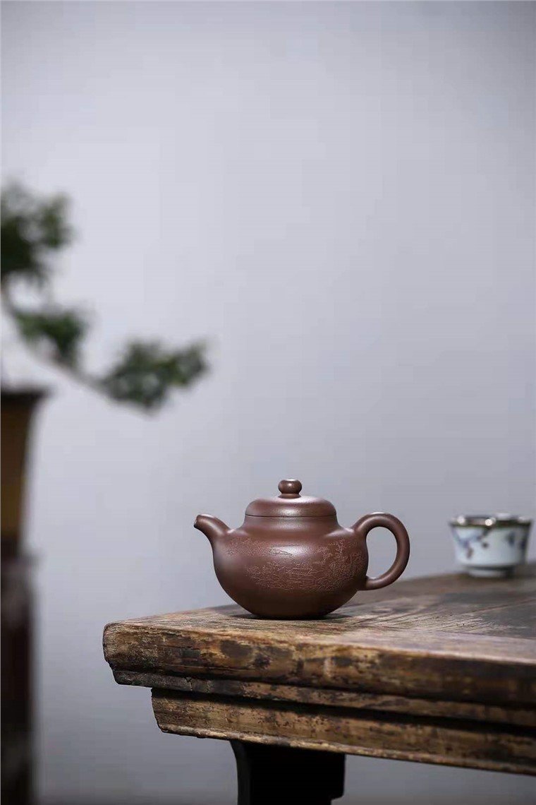 王岳龄作品 柿圆图片