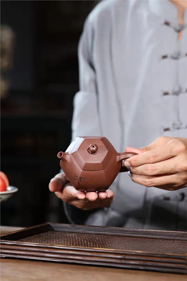 高爱春作品 六方文旦图片