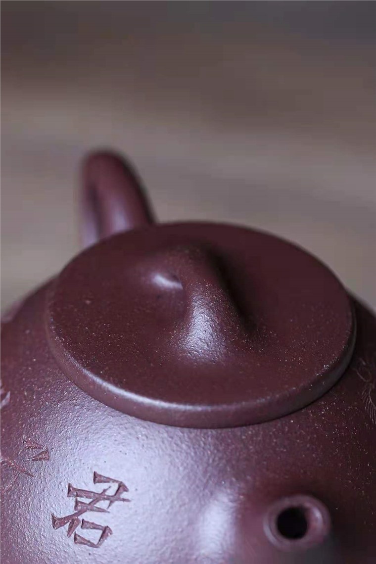 紫罗兰紫砂壶泥料图片