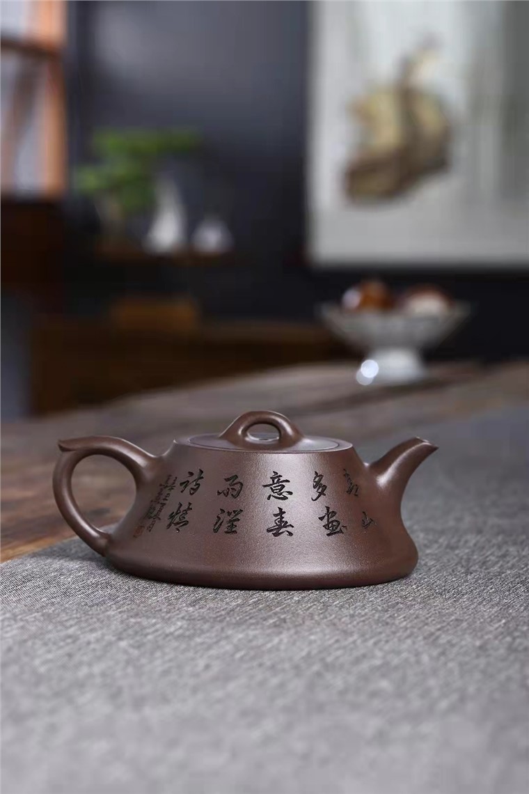 何其仙作品 饮瓢图片