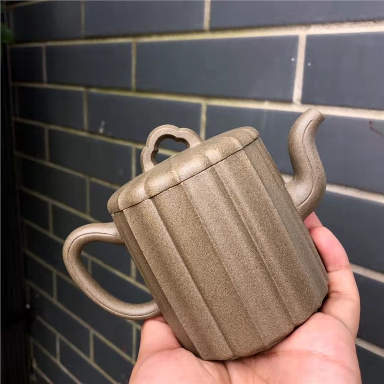 吴佳作品 筋纹玉柱图片