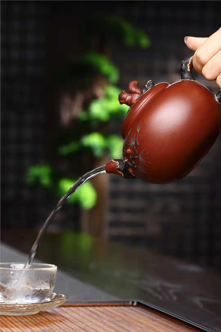 何其仙作品 松趣