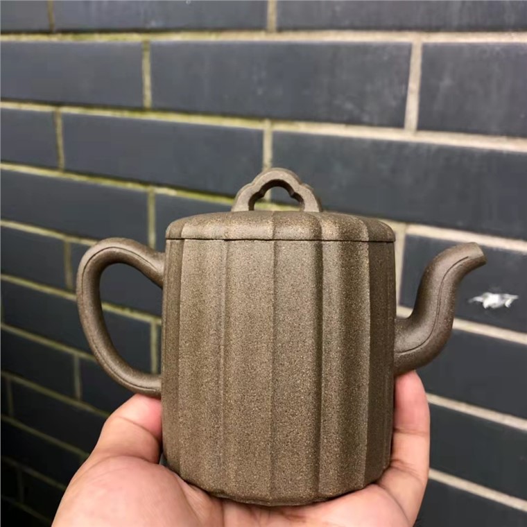 吴佳作品 筋纹玉柱图片
