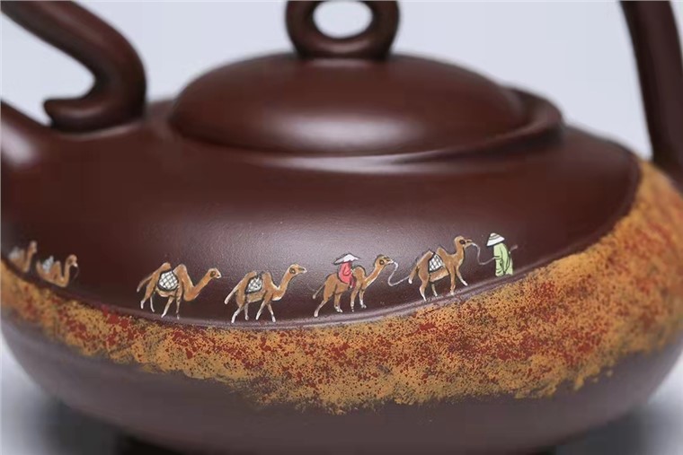 王玉芳作品 玉带提梁图片