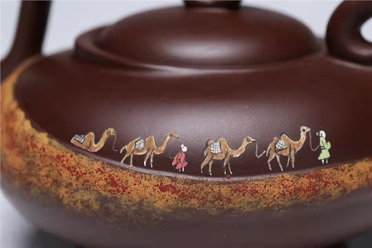王玉芳作品 玉带提梁图片