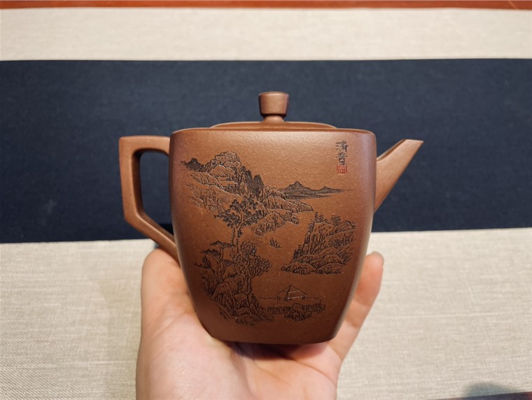 吴顺华作品 四方碗玉图片