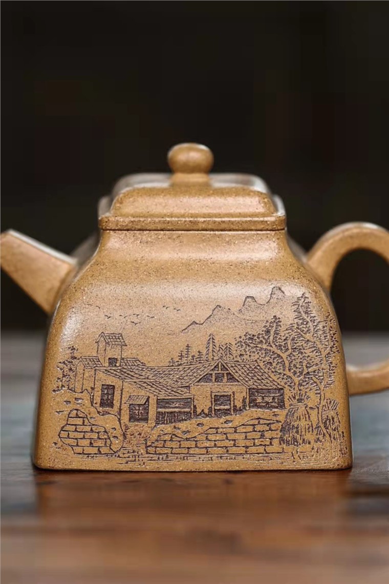 顾跃君作品 坦然四方图片