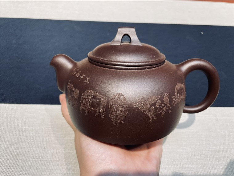吴顺华作品 五牛图图片