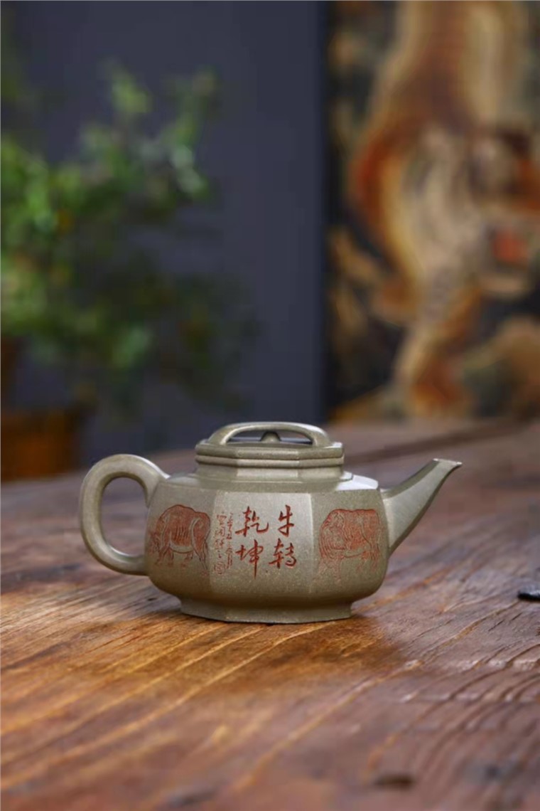 谈燕飞作品 八方牛盖图片