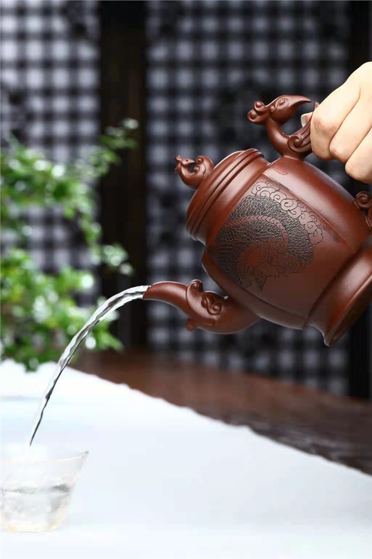 潘雪锋作品 凤鸣壶