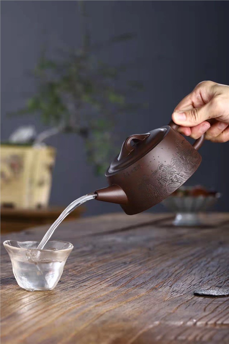 许爱华作品 如意井栏