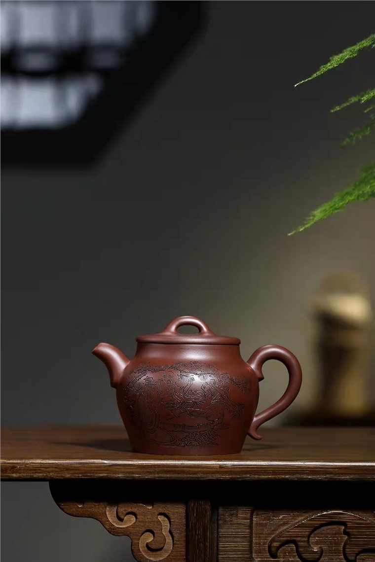 王芳作品 古风壶图片