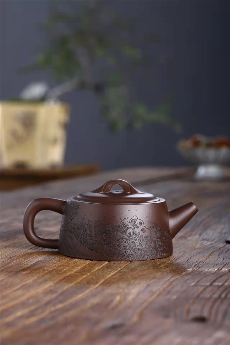 许爱华作品 如意井栏图片
