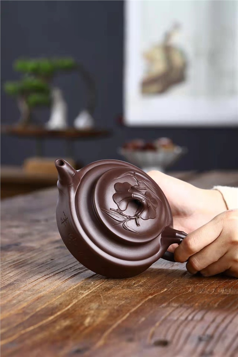 许爱华作品 双线竹鼓图片