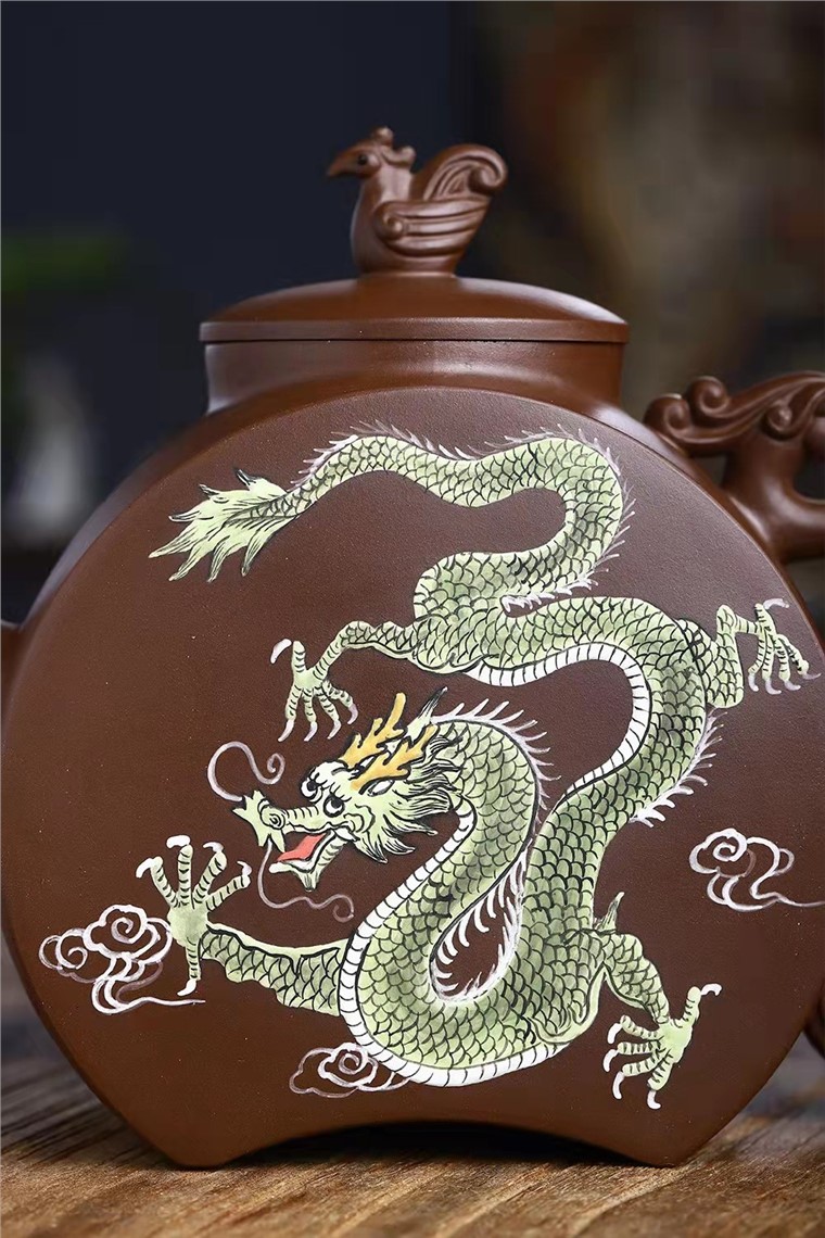 许爱华作品 龙凤呈祥图片