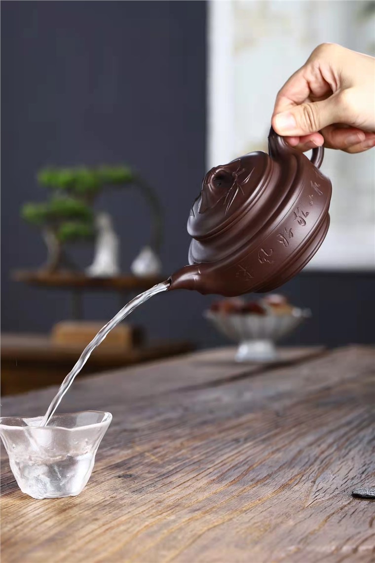 许爱华作品 双线竹鼓