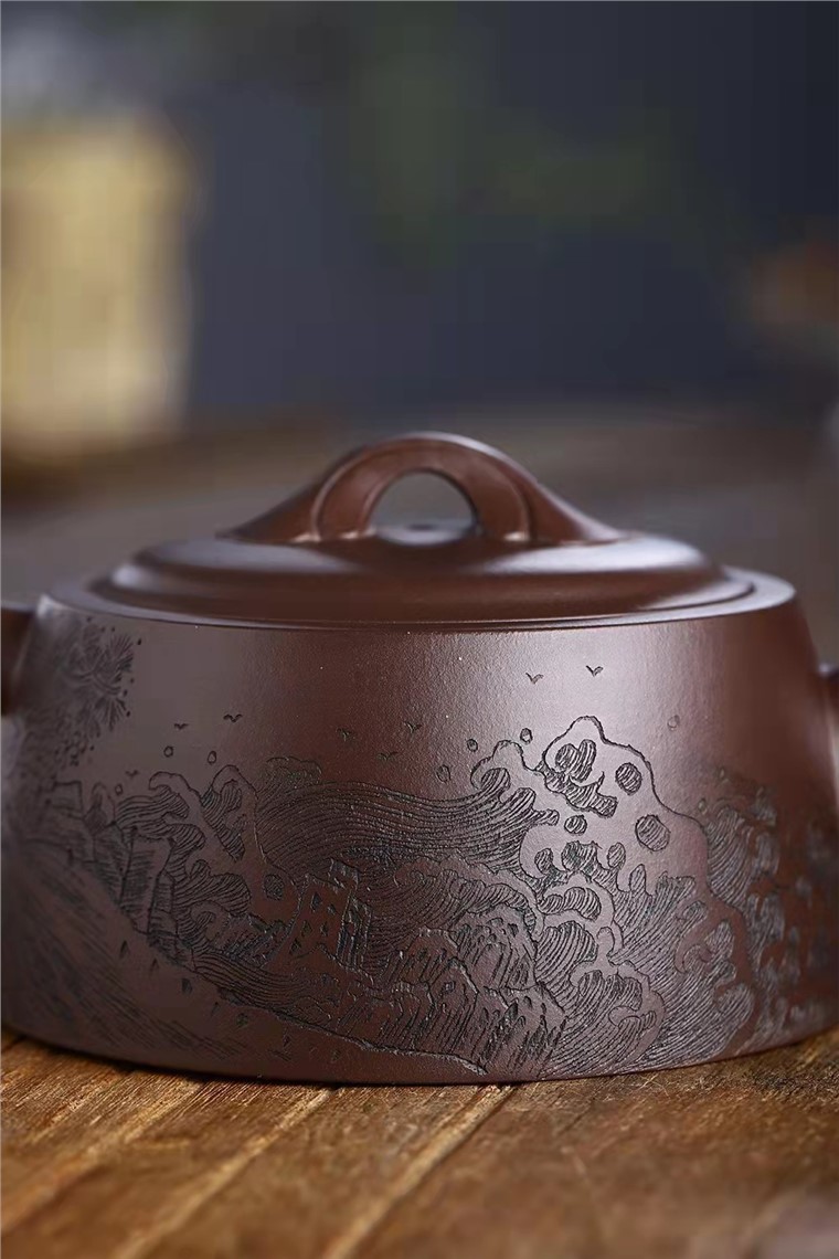 许爱华作品 如意井栏图片