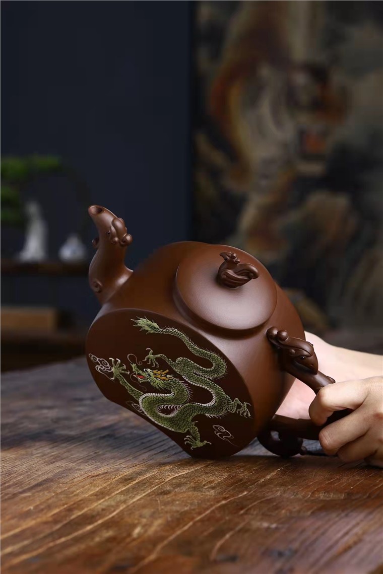 许爱华作品 龙凤呈祥图片
