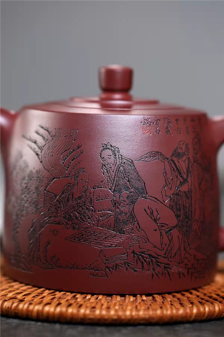 范卓群作品 井栏•香山九老图片