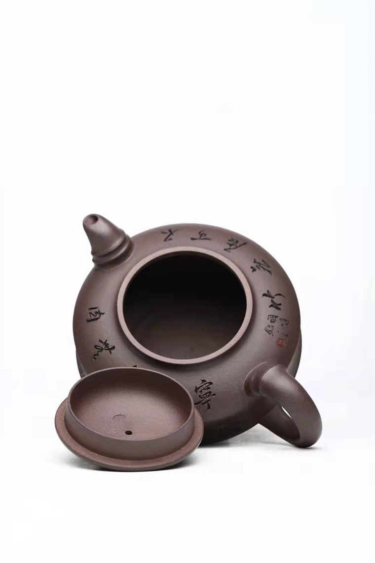 刘蓉萍作品 竹鼓壶