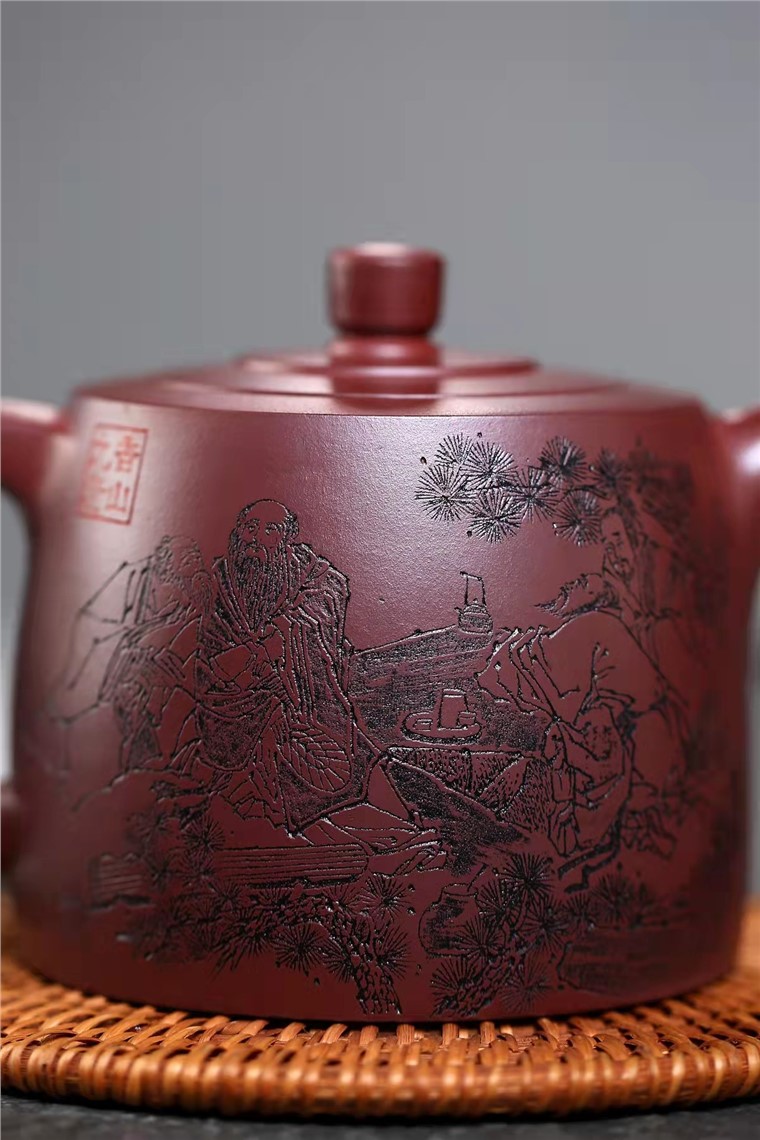 范卓群作品 井栏•香山九老图片