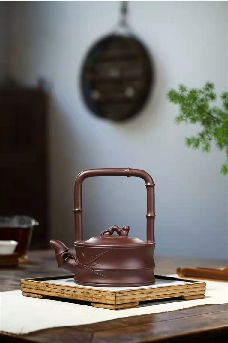 蒋爱英作品 一品竹提梁图片
