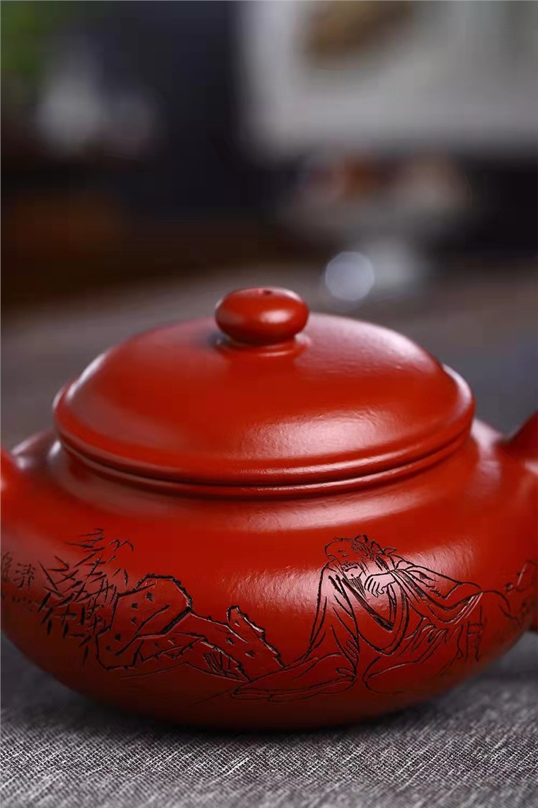 何其仙作品 仿古图片
