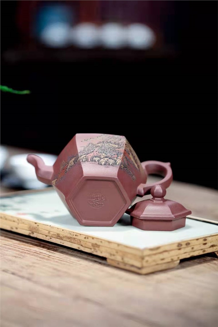李峰作品 六方宫灯