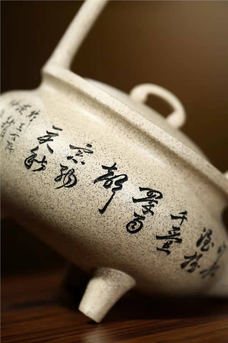 蒋亚平作品 炉鼎提梁图片