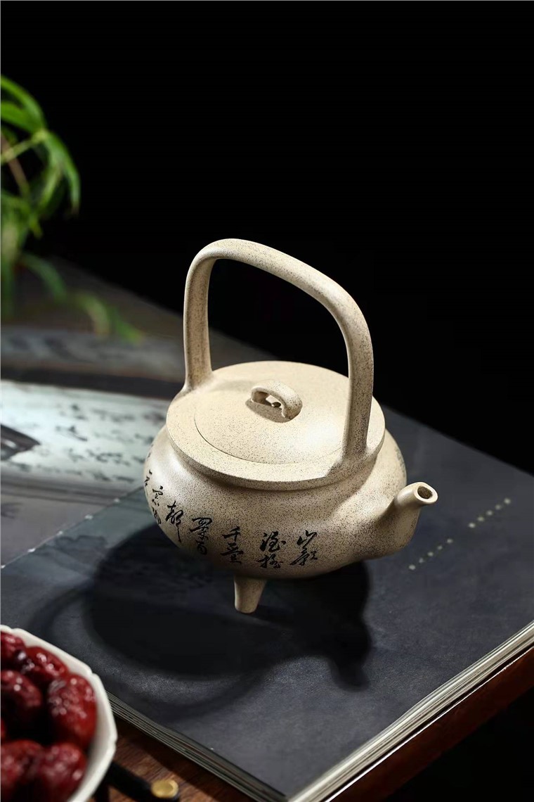 蒋亚平作品 炉鼎提梁图片